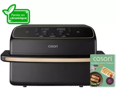 Cosori - Friteuse Sans Huile Dual Blaze Twinfry Compact 8.6-L Kaapafc