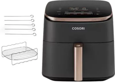 Cosori - Friteuse Sans Huile Kosp0019eun Turboblaze Chef Édition — coloris Noir