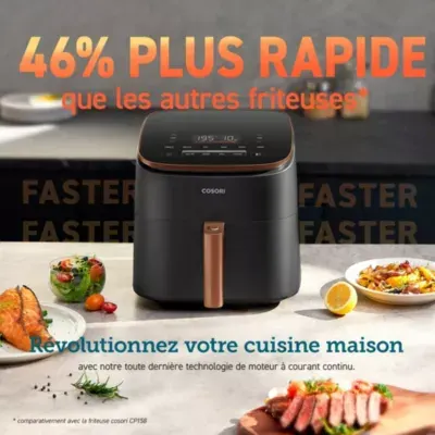 Cosori - Friteuse Sans Huile Kosp0019eun Turboblaze Chef Édition — vue 6