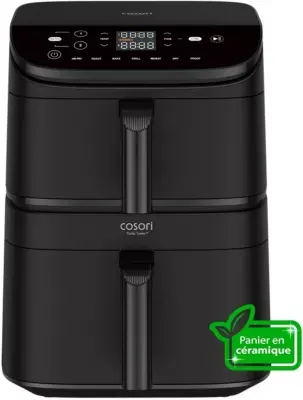 Cosori - Friteuse Sans Huile Turbo Tower 10.8-Litre Kaapafcsneu0001y Basilic