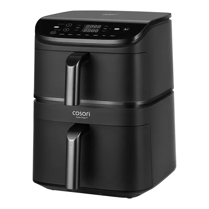 Cosori - Friteuse Sans Huile Turbo Tower 10.8-Litre Kaapafcsneu0001y Basilic — vue 2