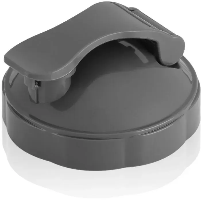Couvercle rabattable pour blender - Polypropylène non toxique Joint étanche anti fuite - 600 W et 900 W - Gris