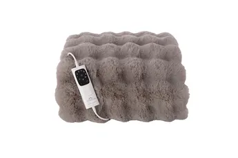 Couverture chauffante Dreamland HYGGE DAYS IMITATION FOURRURE CLOUDY MOKA 160X120CM
