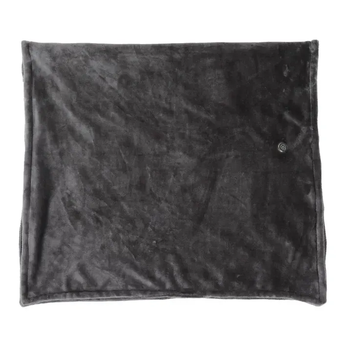 Couverture chauffante électrique 5V USB chauffage rapide 150x85cm couverture grise châle thermique enveloppe le bureau la