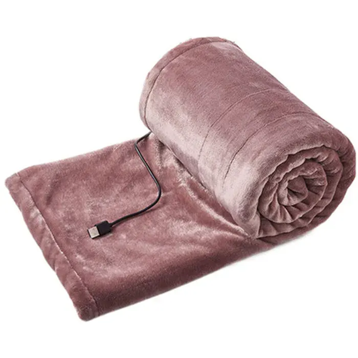 Couverture chauffante électrique USB chauffage Intelligent à température constante pour le bureau familial 140x80cm r