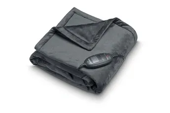 Couverture chauffante HD 74 Cosy Limited Edition Beurer gris