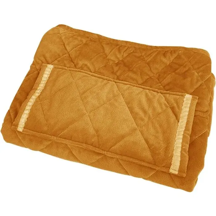 Couverture chauffante sans fil - rechargeable électriquement et par USB polaire lavable chauffage rapide 60 x 80 cm