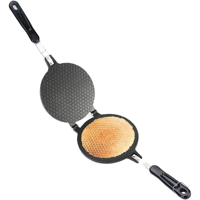 Crepiere Cuisinière Gaufrier De Cornet À Glace - Nid D’Abeille
