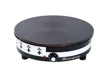 Crêpière électrique Krampouz Gwenn Ha Du CEBED4 3000 W Noir et Blanc — vue 2