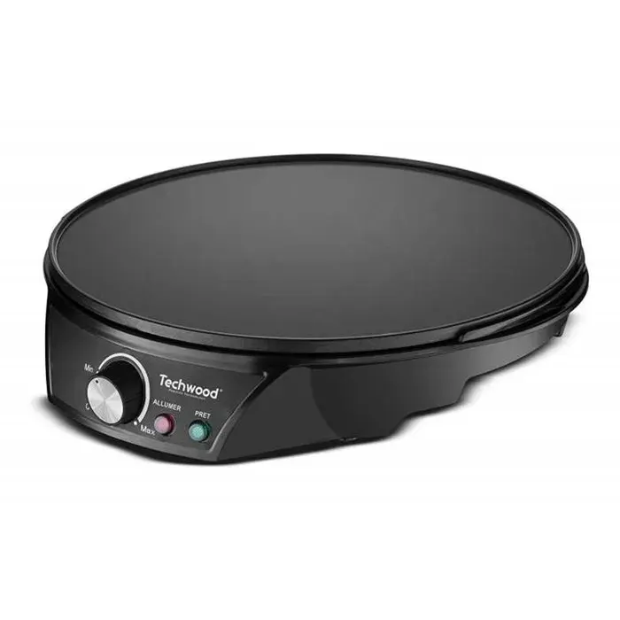 Crêpière électrique Techwood TCP-126 diamètre 30cm 1200W noire