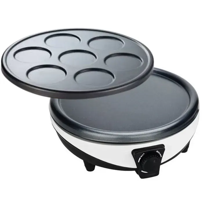 Crêpière LITTLE BALANCE - 2 plaques amovibles - Surface de cuisson 30cm - 1000 W