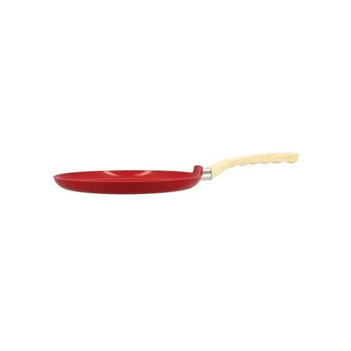 Crêpière - MENASTYL - Colorama - Ø26 cm - Poignée en bakélite - Magenta