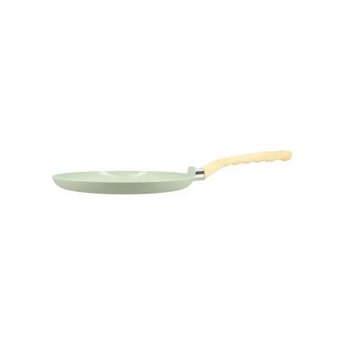 Crêpière - MENASTYL - Colorama - Ø26 cm - Poignée en bakélite - Vert celadon