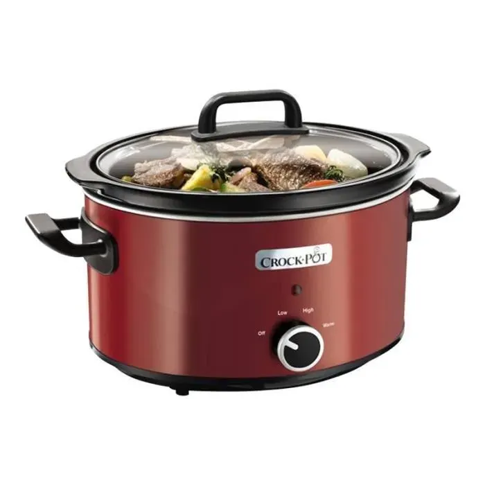 Crock-Pot SCV400RD-060 Mijoteuse 3.5 litres rouge