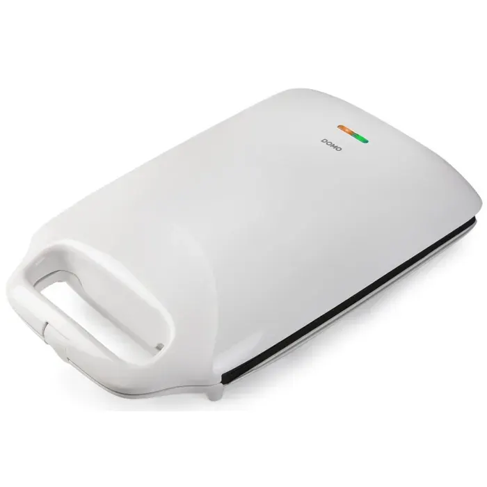 Croque-monsieur XXL DOMO DO9064C - 1800W - Plaque extra-large antiadhésive - Blanc