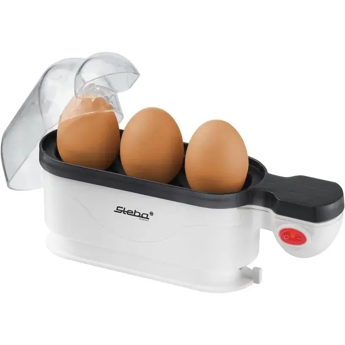 Cuiseur À Oeufs - GATO NEGRO - EK4 - 350 Watts - Blanc - 3 Œufs Simultanément