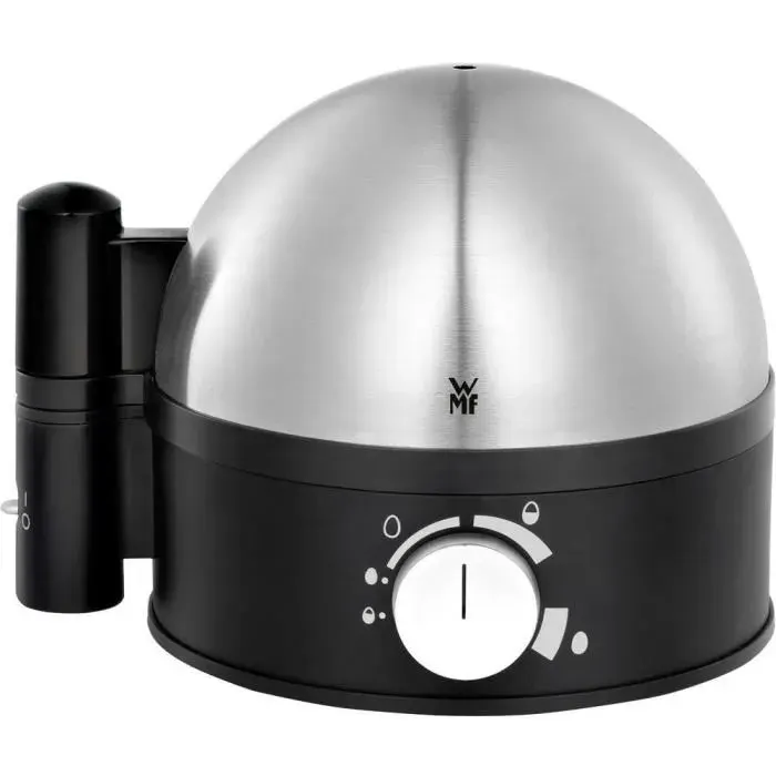 Cuiseur à oeufs - WMF Stelio - Acier inoxydable - Noir - Jusquà 7 oeufs