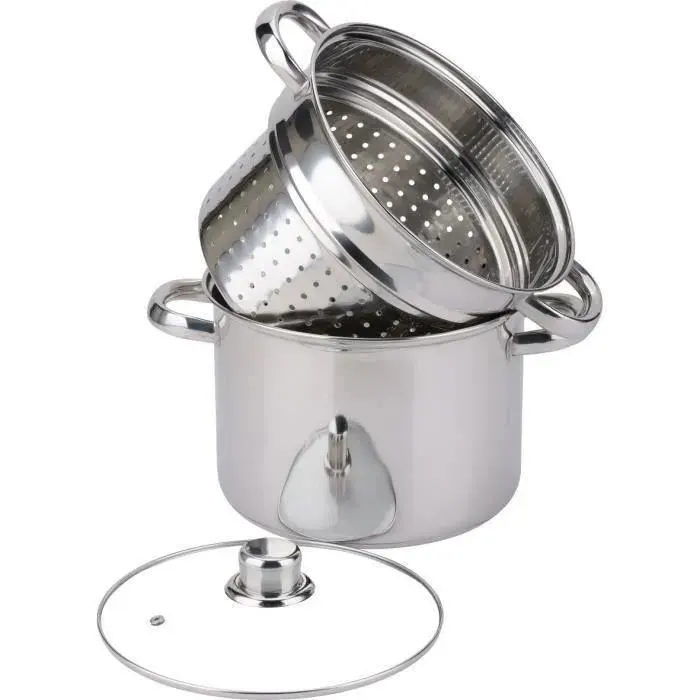 Cuiseur à pâtes - BAUMALU - Standard - Inox - 20 cm