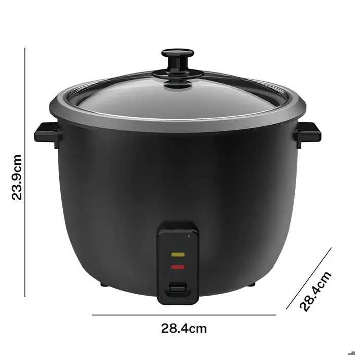 Cuiseur à riz 4L – 700W antiadhésif maintien au chaud– Pour riz soupe ragoût – Compact – 220V – Idéal famille 2-4 personnes
