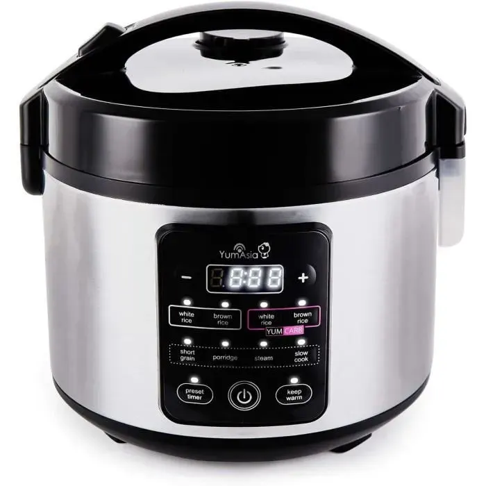 Cuiseur à riz - AUTREMENT - Kumo YumCarb - Bol en céramique - 55 tasses - 5 fonctions de cuisson
