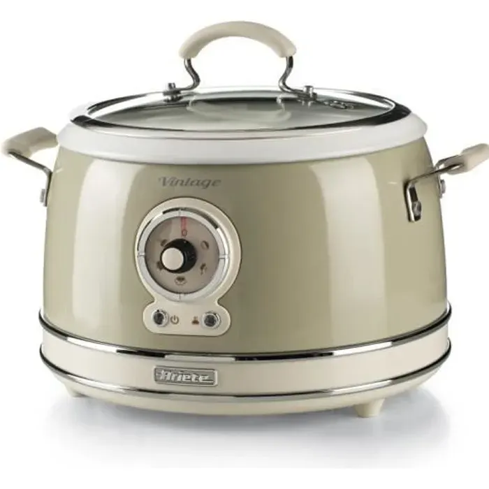 Cuiseur à riz et autocuiseur Vintage Ariete - Beige mod. 2904/1