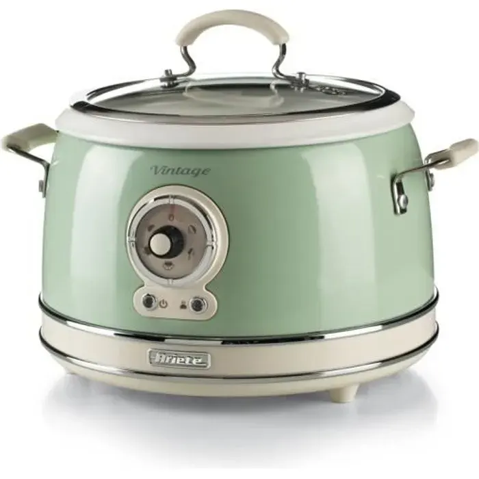 Cuiseur à riz et autocuiseur Vintage Ariete - Vert mod. 2904/2