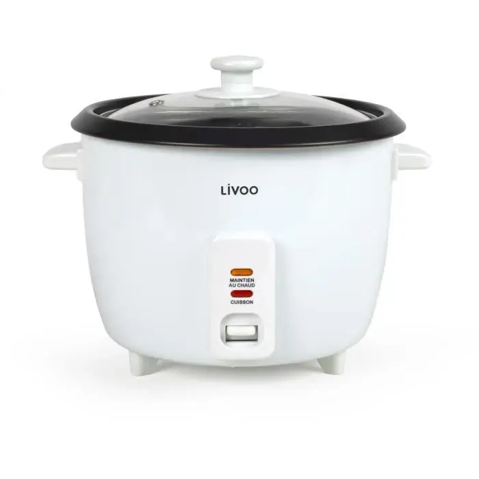 Cuiseur à riz LIVOO - 15L - panier aluminium - Fonction maintien au chaud