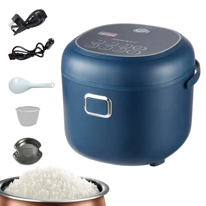 Cuiseur à Riz Multifonction 2 L 7 Fonctions de Cuisson Programmes Prédéfinis et Maintien au Chaud Cuve Intérieure Antiadhésive