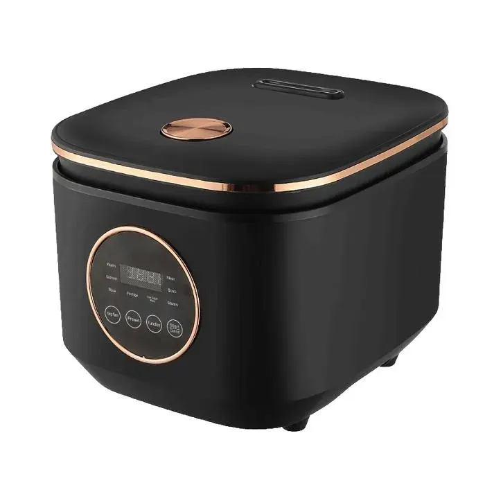 Cuiseur à Riz Multifonction 5 L 900 W 9 Fonctions de Cuisson avec Panier Vapeur Maintien au Chaud Cuve Intérieure Antiadhésive