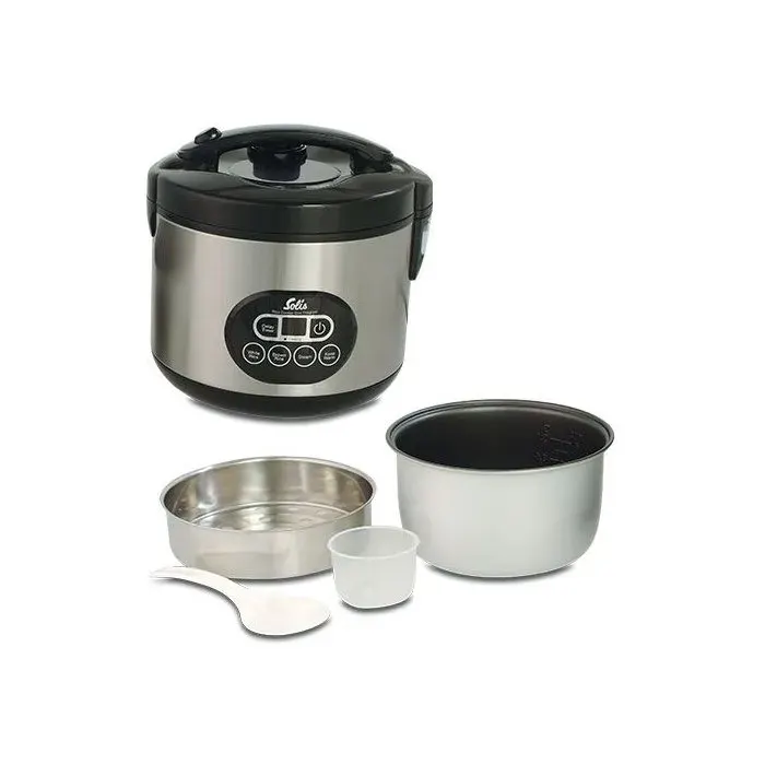 Cuiseur à riz multifonction - SOLIS - Rice Cooker Duo Programm - 12L - cuisson vapeur - minuterie