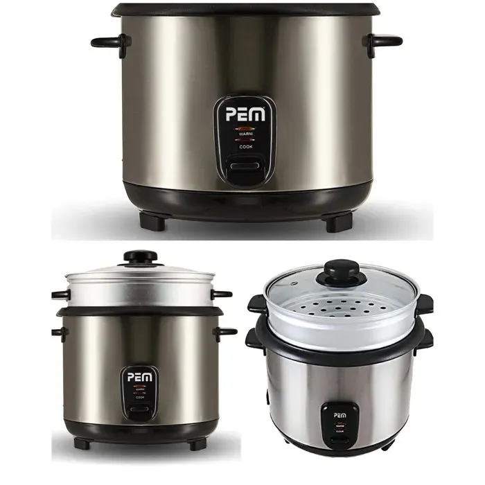 Cuiseur à Riz - PEM - 1.8L - 700W - Arrêt automatique - Revêtement antiadhésif