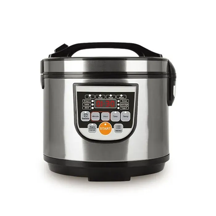 Cuiseur à Riz Portable pour Voiture 5 L Multi-cuiseur Soupe Bouillie Cuisson des Aliments Cuiseur Vapeur Fonction Maintien au