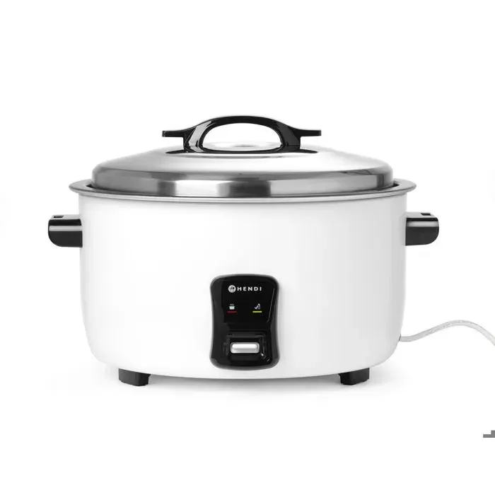 Cuiseur à Riz Professionnel Kitchen Line - 42 L ou 10 L - Hendi - Gris - l380- L1- P420- h240- Aluminium