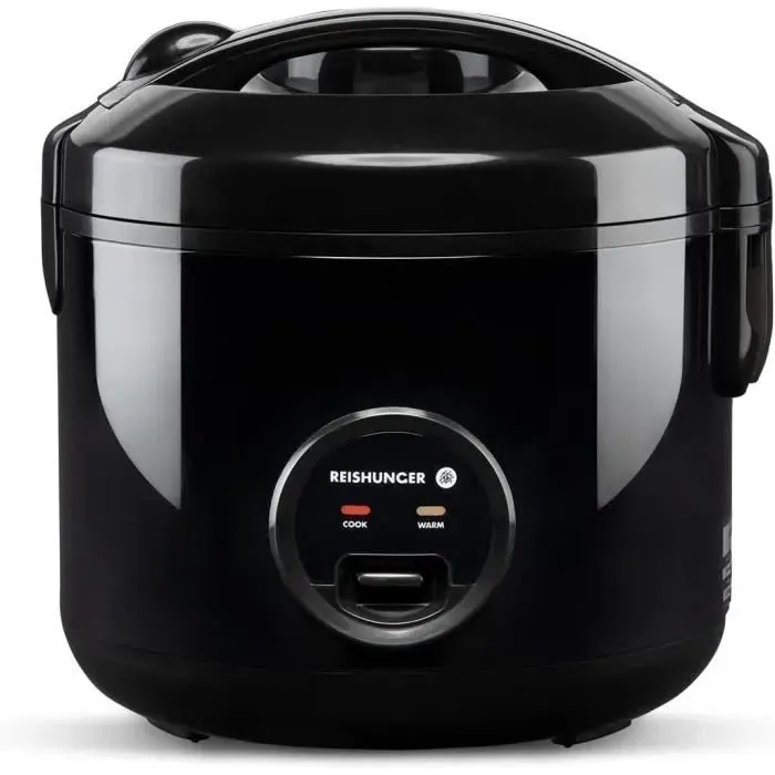 Cuiseur à riz - Reishunger - 12 l - Noir - Fonction maintien au chaud - Pour 1-6 personnes