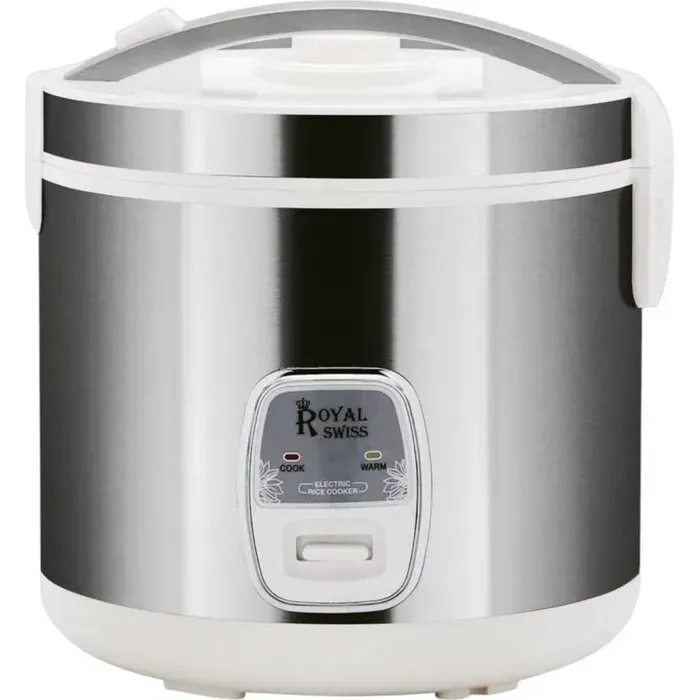 Cuiseur à riz - ROYAL SWISS - Rice Cooker - 22 L - Revêtement antiadhésif - Multifonctionnel