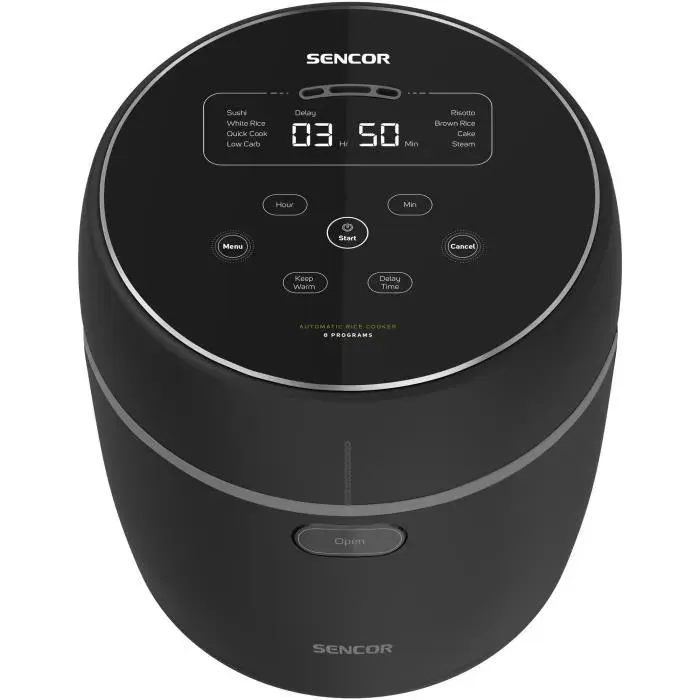 Cuiseur à riz - SENCOR - SRM 0671BK - 350 W - 06 L - Noir