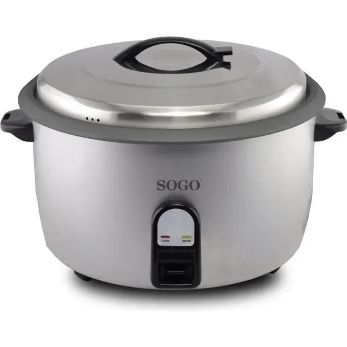 Cuiseur à riz - SOGO - Professionnel 5.6L - 1900 W - Antiadhésif - Fonction maintien au chaud