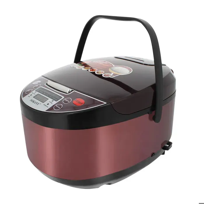 Cuiseur à Riz - SOKANY - 5L - Bol Antiadhésif - Maintien Chaud - Multifonction