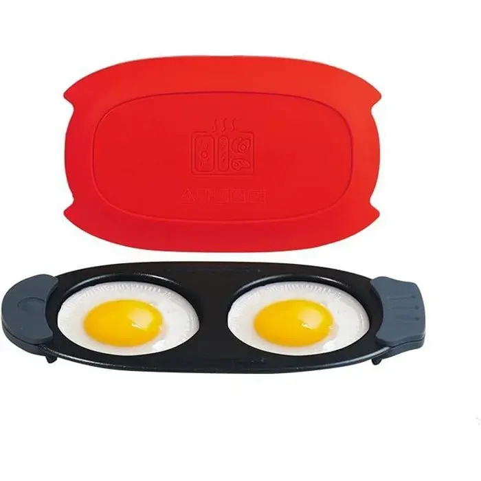 Cuiseur à œufs micro-ondes - DEMA - Cuisson rapide jusquà 260 °C - Polyvalent: œufs viandes légumes
