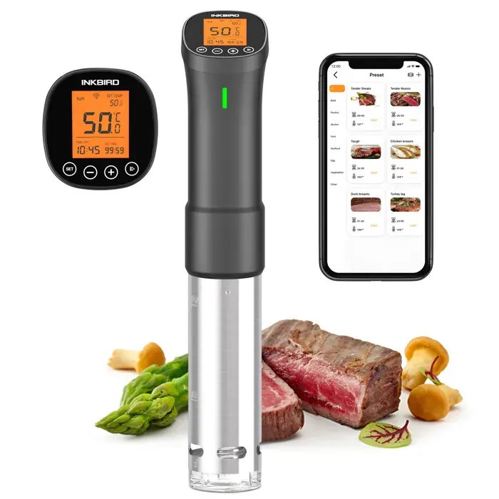 Cuiseur Sous Vide - INKBIRD - ISV-200W WIFI - 1000W - Thermoplongeur - Contrôle App