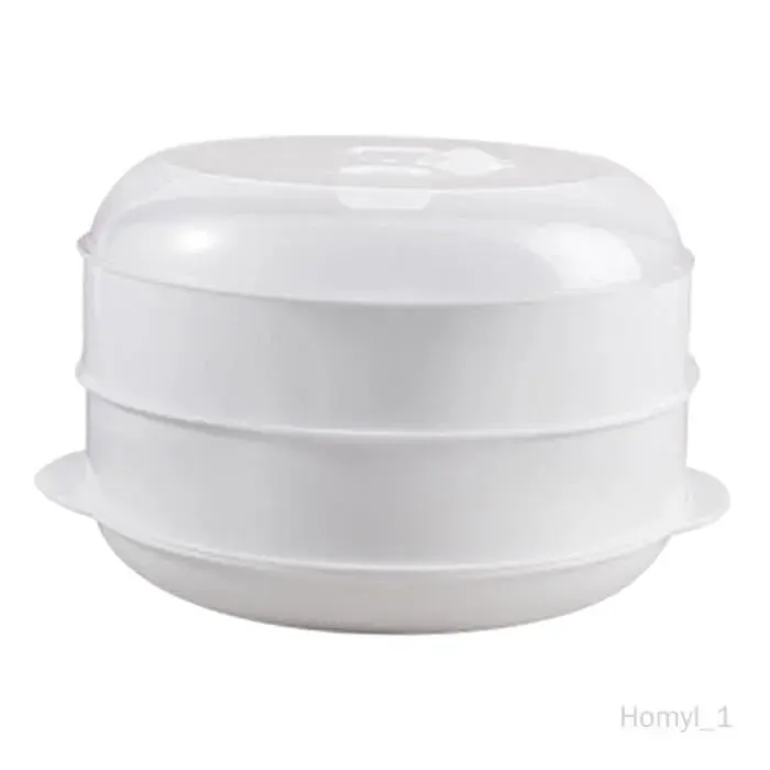 Cuiseur vapeur - COLAXI - Micro-ondes - ABS sans BPA - 3 niveaux - 265 cm de large