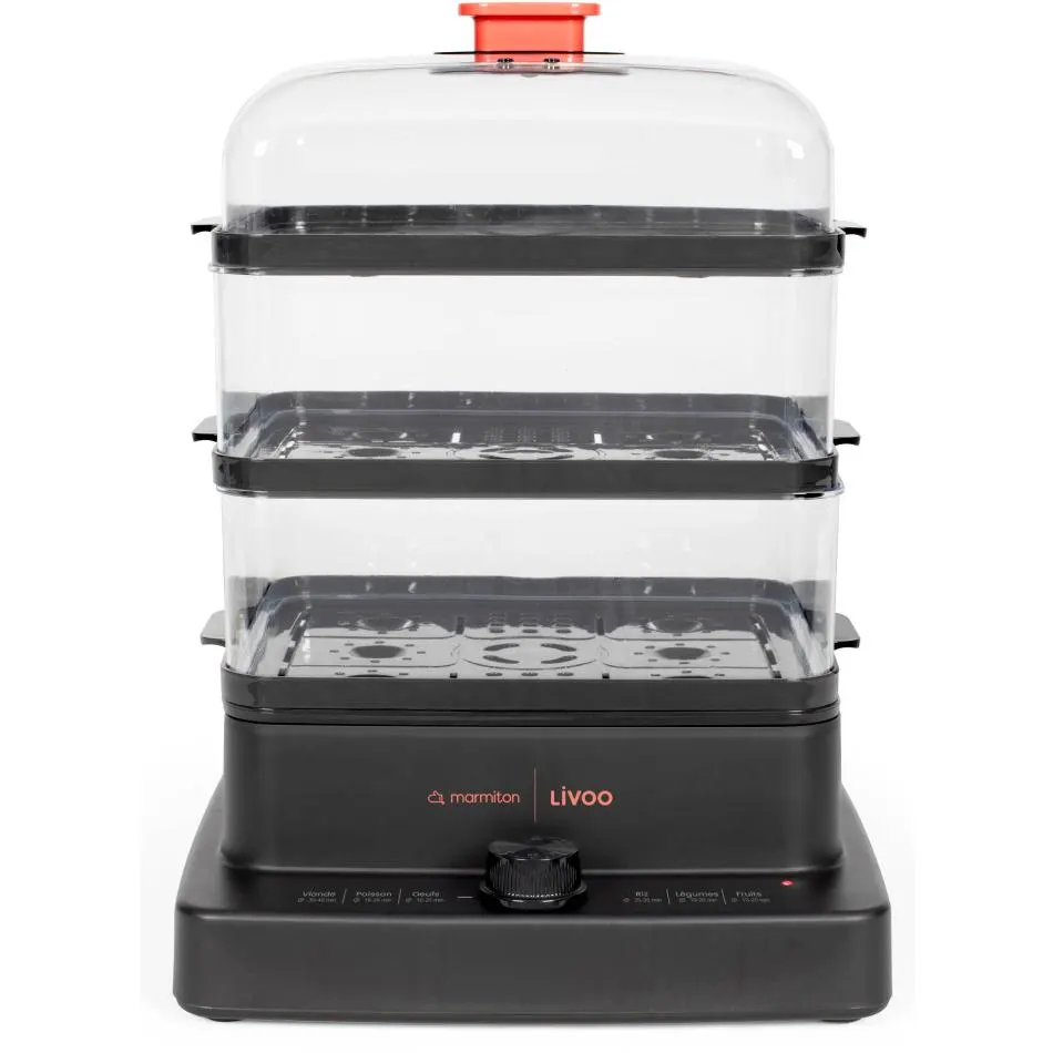 Cuiseur vapeur LIVOO DOC300 — coloris Noir
