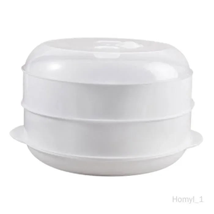 Cuiseur vapeur - - Micro-ondes - ABS sans BPA - 3 niveaux - 265 cm de large Label