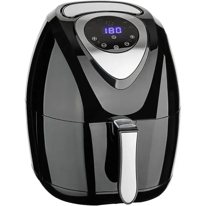 Cuisinier Deluxe 8711252068664 Airfryer/Friteuse À Air Chaud Avec Écran Lcd (3.2L) 1400 W 3.2 Liters