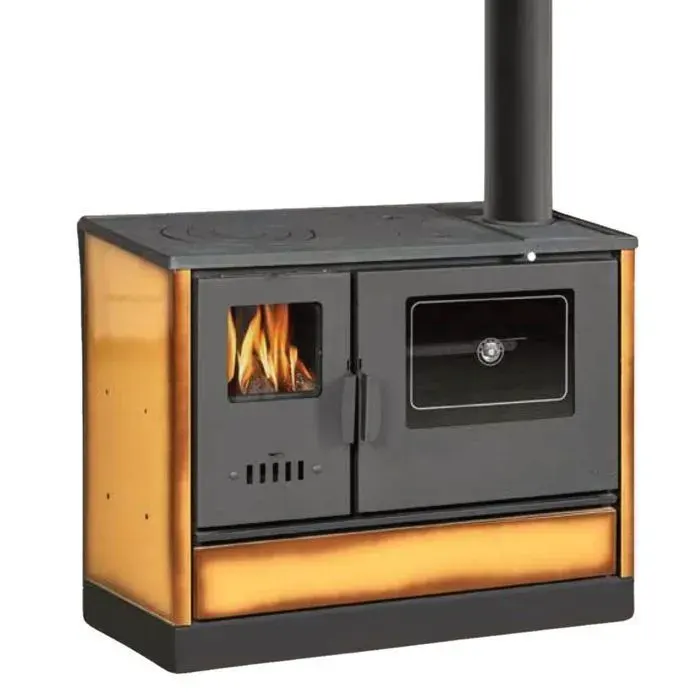 Cuisinière à bois - BALKAN ENERGY - Modèle 4020 - 7.9 kW - Four et plaque de cuisson - Efficacité A+