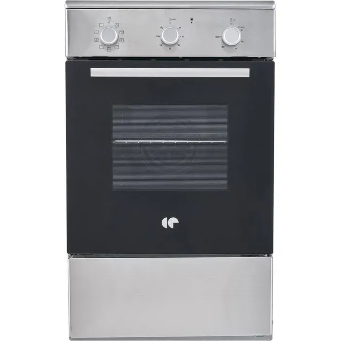 Cuisinière à induction - CONTINENTAL EDISON - CECI3F50S - 3 feux - 8500 W - Silver