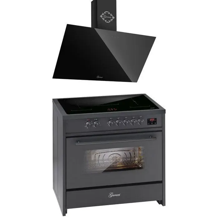 Cuisinière à induction - GURARI - E 913 BL - 90 cm - 121L - 5 zones Flex