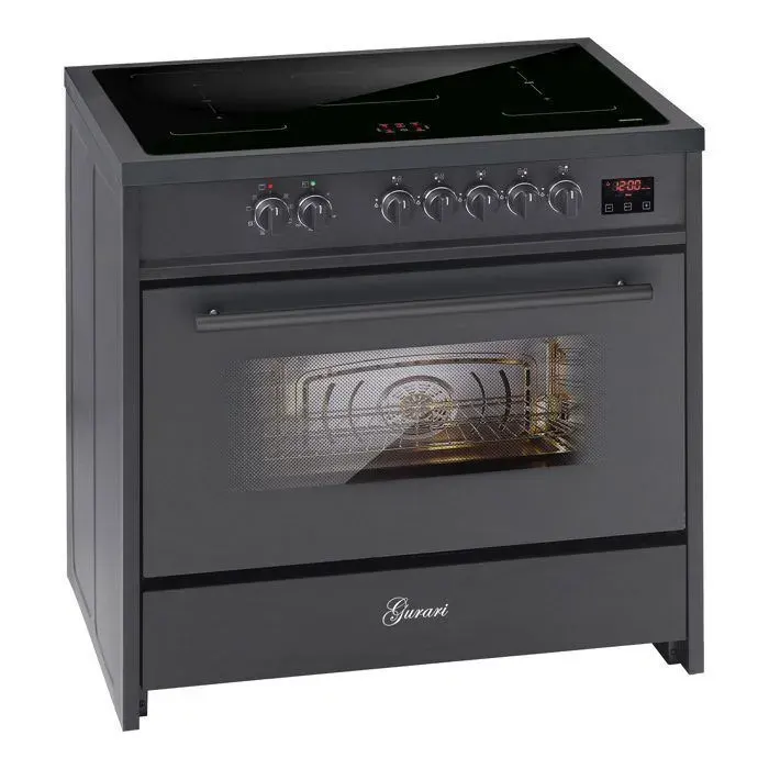 Cuisinière à induction - GURARI - E 913 BL - 90 cm - Four XXL 121L - Flex Zone