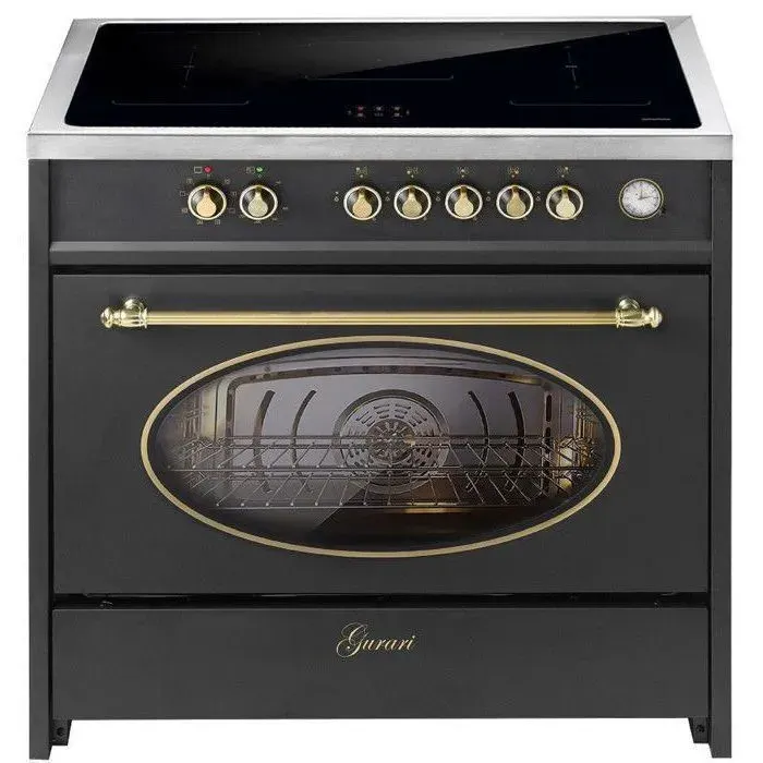 Cuisinière à induction - GURARI - E 913 RU BL - 90 cm - 121L - Multifonction
