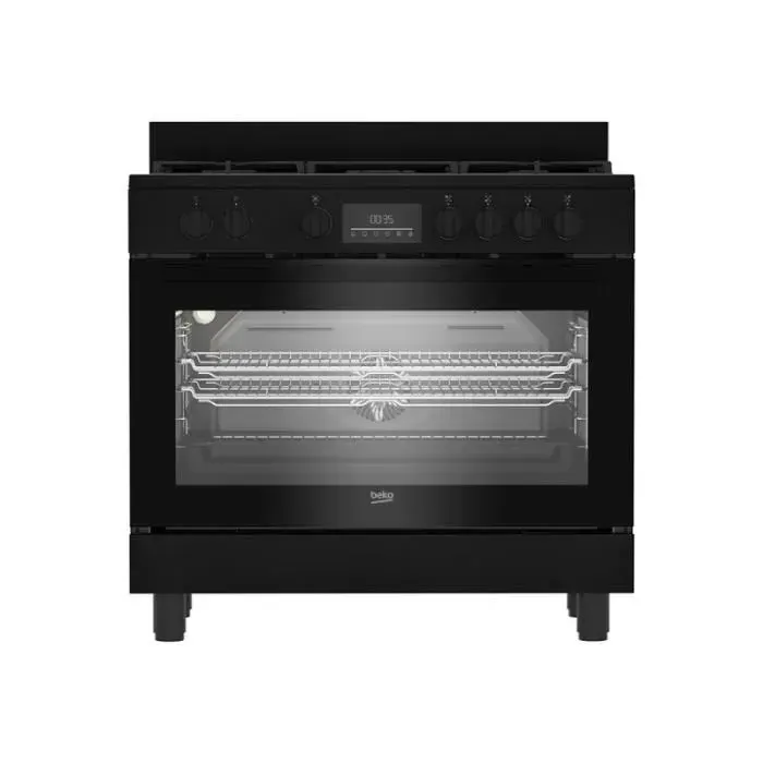 Cuisinière Beko BGM 11226 EB 5 foyers gaz